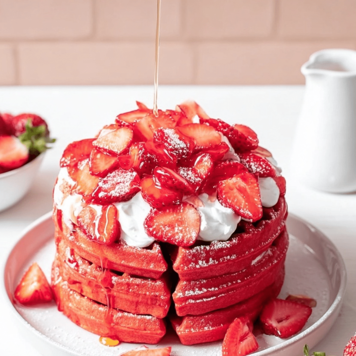 Master Easy Strawberry Waffles: Fluffy, Crispy & Delicious Breakfast